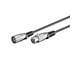 Lydkabel - Pro XLR 3pins Cable - Black - 2m - XLR-1020-K