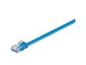 Nettverkskabel - Pro LAN CAT 6 UTP Flat - Blå - 3m - 4040849964190