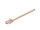Nettverkskabel - Pro LAN CAT 6 UTP Flat - Brown - 10m - 4040849958816