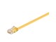 Nettverkskabel - Pro LAN CAT 6 UTP Flat - Gul - 3m - 4040849964206