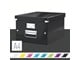 Arkivering & Oppbevaring - Leitz Oppbevaringsboks Click & Store WOW Medium Sort - 60440095