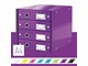 Arkivering & Oppbevaring - Leitz Skuffkabinett Click & Store WOW 4 skuffer Lilla - 60490062