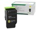Printertilbehør blekk/toner - Lexmark 78C2UY0 return-toner cartridge yellow ultr - 78C2UY0