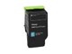 Printertilbehør blekk/toner - Lexmark 78C20C0 / Return Program Toner Cyan - 78C20C0