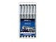 Skrive- & Tegneverktøy - Staedtler Fineliner pigment liner black 6pcs - 308 SB6P
