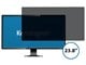Skjerm - Kensington 23,8" bred (16:9) 2-veis Avtagbart Skjermfilter - 626486