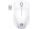 Mus - HP Wireless Mouse 220 (Snow White) - Mus - 3 knapper - Hvit - 7KX12AA#ABB