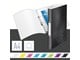 Mapper & Ordrebrett - Leitz Ringperm WOW PP A4 2RR/25mm Sort - 42570095