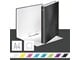 Ringpermer & Brevordnere - Leitz Ringperm WOW Laminert kartong A4+ 2DR/25mm Sort - 42410095