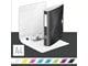Ringpermer & Brevordnere - Leitz Smalordner Active PP WOW A4/60mm Sort - 11070095