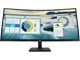 Skjerm - HP P34hc G4 - 3440x1440 (UWQHD) - 60Hz - VA - 65W USB-C - 21Y56AA#ABB