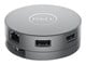 Dokkingstasjon - Dell Mobile Adapter DA310 - USB-C - 7-Port - 1GBE - DELL-DA310