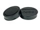 Konferanse & Presentasjon - Nobo  Whiteboard magneter 38 mm, styrke 1,5kg, pakke med 10 stk. Sort - 1915305