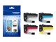Printertilbehør blekk/toner - Brother 4-Pack (Black Yellow Cyan Magenta) original - ink cartridge - LC424VAL