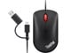 Mus - Lenovo ThinkPad USB-C Wired Compact Mouse - Mus - Optisk - 4 - Svart - 4Y51D20850