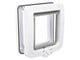Katt - Trixie 4-veis katteluke Hvit - TX44211