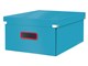 Arkivering & Oppbevaring - Leitz Click & Store Cosy stor oppbevaringsboks Sjøblå - 53490061