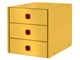 Arkivering & Oppbevaring - Leitz Click & Store Cosy skuffkabinett (3 skuffer) Varmgul - 53680019