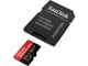 Minnekort - SANDISK Extreme Pro microSD/SD - 200MB/s - 64GB - SDSQXCU-064G-GN6MA