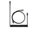 Tastatur - Keychron Coiled Aviator USB-C Cable Straight - Black - Oppgrader tilbehør - Svart - Cab-B