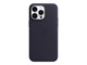 Mobil - Deksel og etui - Apple iPhone 14 Pro Max Leather Case with MagSafe - Ink - MPPP3ZM/A