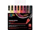 Hobbyartikler - POSCA  marker sæt PC-5M 8 ass. Warm colors - 401644