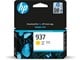 Printertilbehør blekk/toner - HP 937 / 4S6W4NE - Yellow Ink - 4S6W4NE