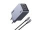 Mobil - Adaptere og ladere - UGREEN Nexode Pro 100W 3-Port GaN Hurtiglader med 100W USB-C kabel - 25874