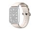 Smartklokke - Tilbehør - Xiaomi Smart Band 9 Pro/8 Pro Leather Quick Release Strap - Cream White - BHR8015GL