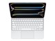 Tastatur - Apple Magic Keyboard for iPad Pro 13‑inch (M4) - US English - White - Tastatur & Foliosett - Engelsk (USA) - Hvit - MWR43LB/A