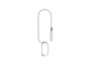Actionkamera - Tilbehør - Insta360 GO 3/GO 3S Magnet Pendant Safety Cord - White - CINSBATK