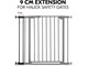 Babyutstyr - Hauck Safety Gate Extension 9 cm black - 59794