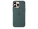 Mobil - Deksel og etui - Apple iPhone 16 Pro Max Silicone Case with MagSafe - Lake Green - MA7V4ZM/A