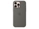 Mobil - Deksel og etui - Apple iPhone 16 Pro Max Silicone Case with MagSafe - Stone Gray - MYYV3ZM/A