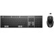 Tastatur - HP 725 Multi-Device Rechargeable Nordic - Tastatur & Mussett - Dansk - Grå - 9T5B0UT#UUW