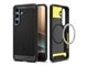 Mobil - Deksel og etui - Spigen Rugged Armor MagSafe - matte black - Samsung Galaxy S25+ - ACS08977