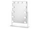 Sminkespeil - UNIQ New York Mega Makeup Mirror with 12 LED lights - White - 7275