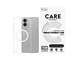 Mobil - Deksel og etui - CARE by PanzerGlass Flagship Case Transparent Urban Combat w. White Qi Compatible Samsung S25 Edge - CR37967
