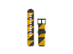 Smartklokke - Tilbehør - Xplora XGO3 Strap - Black Tiger - XGO3-STR-RP-TIGER