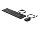 Tastatur - HP Desktop 320MK - Tastatur & Mussett - Engelsk - Svart - 9SR36UT#ABB