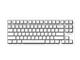 Tastatur - Wooting 80HE - US-ANSI - Linear60 - Zinc Alloy - Gamingtastatur - Uten numpad - US Internasjonal - Hvit - WK5-US2-L60-ZWH1