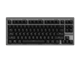 Tastatur - Wooting 80HE - US-ANSI - Linear60 - Ghost - Gamingtastatur - Uten numpad - US Internasjonal - Grå - WK5-US2-L60-SMBK1