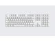 Tastatur - Wooting PBT ISO Keycaps - Just White - Tastehetter - Nordisk - Hvit - KC3-NR1-PDS-WH1
