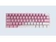 Tastatur - Wooting Magnetic Waves ANSI Keycaps - Blossom Pink edition - Tastehetter - Engelsk (USA) - Rosa - KC2-US2-MGW-PK01