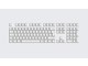 Tastatur - Wooting PBT ISO (UK) & ANSI (US) Keycaps - Just White - Tastehetter - Engelsk (USA) - Hvit - KC3-USUK4-PDS-WH1