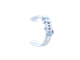 Smartklokke - Tilbehør - ZTE K2/K2 Pro Watch Band Blue - 123464201025