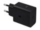 Mobil - Adaptere og ladere - Samsung 60W USB-C Power Adapter - Black - EP-T6010NBEGWW