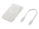 Nødlader - Samsung Magnet Wireless Battery Pack 5000mAh - Beige Nødlader - Beige - 5 Ah - EB-U2500XJEGWW