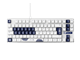 Tastatur - Pulsar PCMK 3 HE TKL (Bruce Lee 85th edition) - Gamingtastatur - Uten numpad - Tysk - Hvit - PCMK3HE833