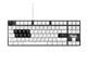 Tastatur - Pulsar PCMK 3 HE TKL - Gamingtastatur - Uten numpad - Engelsk (USA) - Hvit - PCMK3HE802